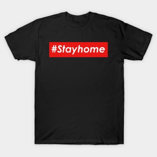 Funny Stay Home Quarantine Flu Virus Awareness Gift T-Shirt